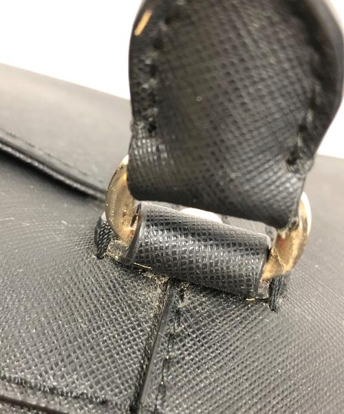 MICHAEL KORS（マイケル・コース）MICHAEL KORS (マイケル・コース) 2WAYバッグ ハンドバッグ ショルダーバッグ サフィアーノ スモール サッチェル ブラック サイズ:実寸サイズにてご確認ください。の古着・服飾アイテム