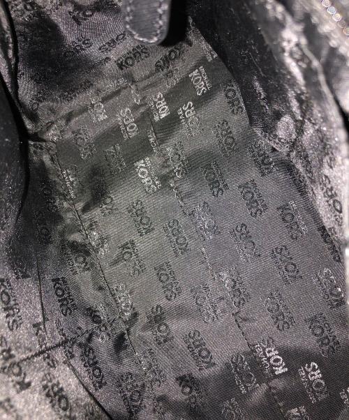 MICHAEL KORS（マイケル・コース）MICHAEL KORS (マイケル・コース) 2WAYバッグ ハンドバッグ ショルダーバッグ サフィアーノ スモール サッチェル ブラック サイズ:実寸サイズにてご確認ください。の古着・服飾アイテム