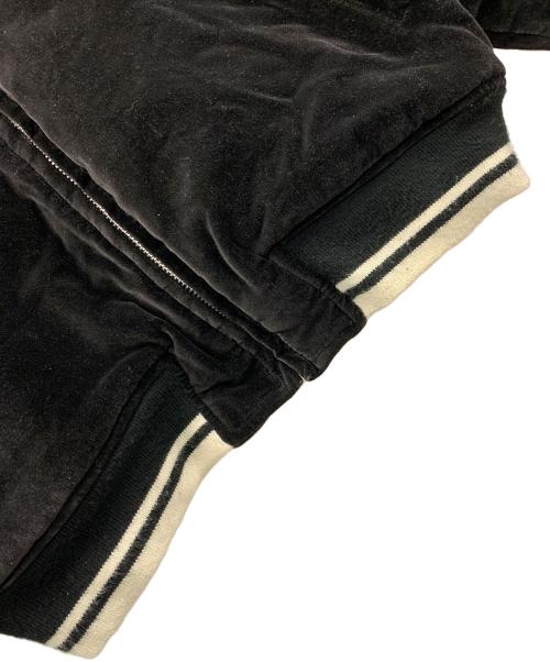 neyries（ネイリーズ）neyries (ネイリーズ) スカジャン ベロア ブラック サイズ:Mの古着・服飾アイテム