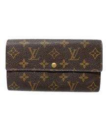LOUIS VUITTON（ルイ ヴィトン）の古着「長財布 モノグラム ポルトフォイユ・サラ」