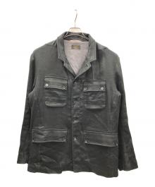 DIESEL（ディーゼル）の古着「ジャケット」｜ブラック