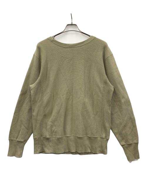 Champion REVERSE WEAVE（チャンピオン リバース ウィーブ）Champion REVERSE WEAVE (チャンピオン リバース ウィーブ) リバースウィーブスウェット オリーブ サイズ:Lの古着・服飾アイテム