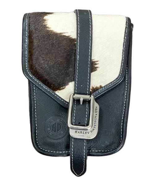 HARLEY-DAVIDSON（ハーレーダビッドソン）HARLEY-DAVIDSON (ハーレーダビッドソン) ウエストポーチ ブラック サイズ:実寸サイズにご確認ください。の古着・服飾アイテム