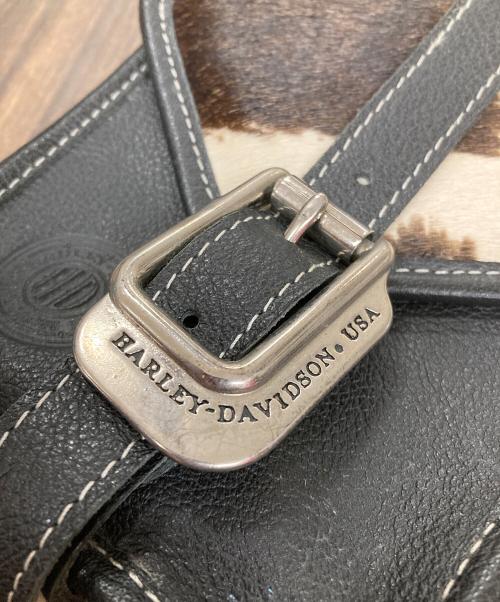 HARLEY-DAVIDSON（ハーレーダビッドソン）HARLEY-DAVIDSON (ハーレーダビッドソン) ウエストポーチ ブラック サイズ:実寸サイズにご確認ください。の古着・服飾アイテム