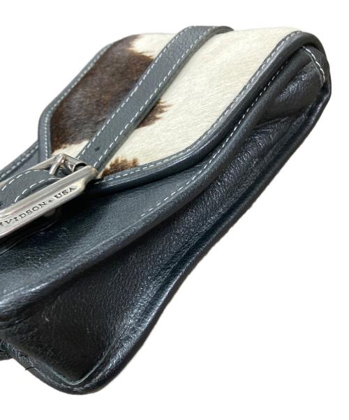 HARLEY-DAVIDSON（ハーレーダビッドソン）HARLEY-DAVIDSON (ハーレーダビッドソン) ウエストポーチ ブラック サイズ:実寸サイズにご確認ください。の古着・服飾アイテム