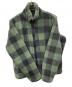 中古・古着 M+RC NOIR (マルシェノア) フリースジャケット チェック柄 グリーン サイズ:S：7000円