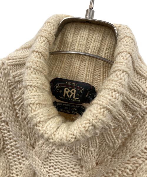 RALPH LAUREN（ラルフローレン）RALPH LAUREN (ラルフローレン) ケーブルニット ベージュ サイズ:Sの古着・服飾アイテム