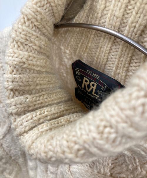 RALPH LAUREN（ラルフローレン）RALPH LAUREN (ラルフローレン) ケーブルニット ベージュ サイズ:Sの古着・服飾アイテム