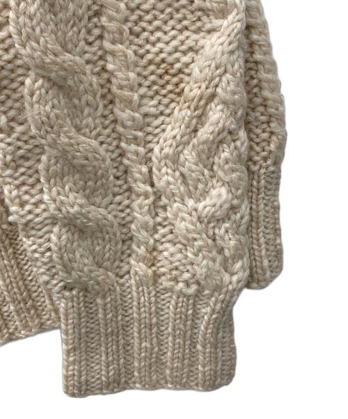 RALPH LAUREN（ラルフローレン）RALPH LAUREN (ラルフローレン) ケーブルニット ベージュ サイズ:Sの古着・服飾アイテム