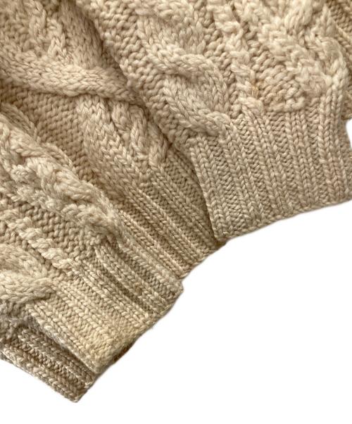 RALPH LAUREN（ラルフローレン）RALPH LAUREN (ラルフローレン) ケーブルニット ベージュ サイズ:Sの古着・服飾アイテム
