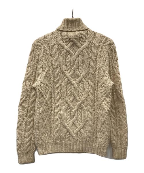 RALPH LAUREN（ラルフローレン）RALPH LAUREN (ラルフローレン) ケーブルニット ベージュ サイズ:Sの古着・服飾アイテム