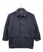 BROOKS BROTHERSブルックスブラザーズ）の古着「ウールコート」｜ネイビー