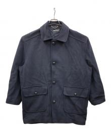 BROOKS BROTHERS（ブルックスブラザーズ）の古着「ウールコート」｜ネイビー