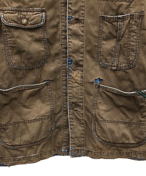 balancewear design（バランスウェアデザイン）balancewear design (バランスウェアデザイン) カバーオール ブラウン サイズ:xlargeの古着・服飾アイテム