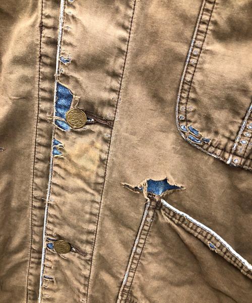 balancewear design（バランスウェアデザイン）balancewear design (バランスウェアデザイン) カバーオール ブラウン サイズ:xlargeの古着・服飾アイテム