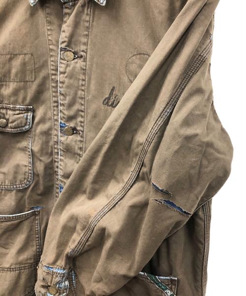 balancewear design（バランスウェアデザイン）balancewear design (バランスウェアデザイン) カバーオール ブラウン サイズ:xlargeの古着・服飾アイテム