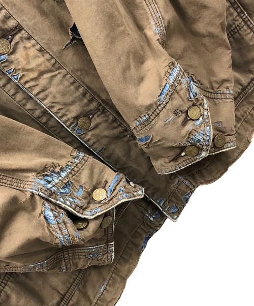 balancewear design（バランスウェアデザイン）balancewear design (バランスウェアデザイン) カバーオール ブラウン サイズ:xlargeの古着・服飾アイテム