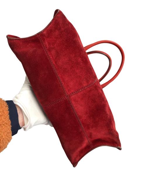 TOD'S（トッズ）TOD'S (トッズ) トートバッグ レッド サイズ:実寸サイズにてご確認ください。の古着・服飾アイテム