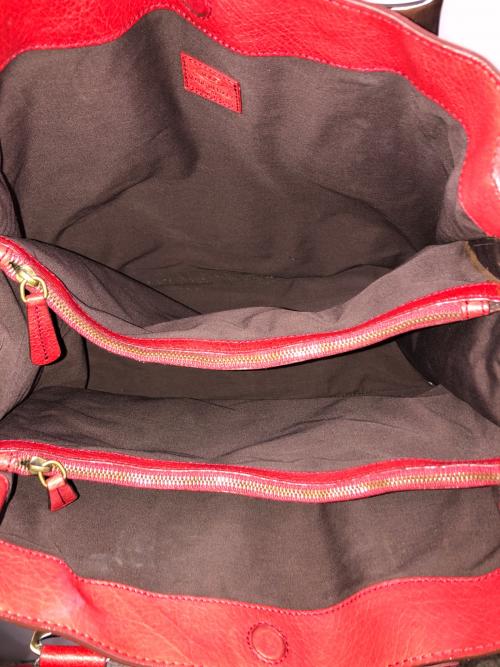 TOD'S（トッズ）TOD'S (トッズ) トートバッグ レッド サイズ:実寸サイズにてご確認ください。の古着・服飾アイテム