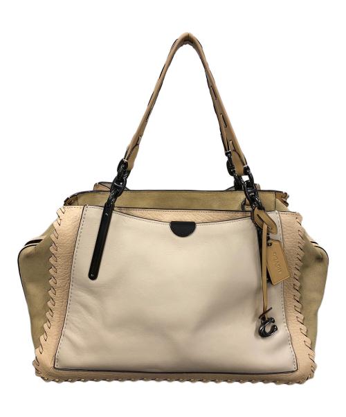 COACH（コーチ）COACH (コーチ) 2WAYバッグ ショルダーバッグ トートバッグ Dreamer 36（ドリーマー 36） ベージュ サイズ:実寸サイズにてご確認ください。の古着・服飾アイテム