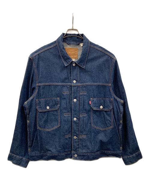 LEVI'S PReMIUM（リーバイス プレミアム）LEVI'S PReMIUM (リーバイス プレミアム) デニムジャケット ライトトラッカージャケット 2nd（セカンド） インディゴ サイズ:XLの古着・服飾アイテム
