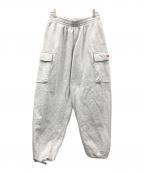 SUPREMEシュプリーム）の古着「スウェットパンツ 25FW Small Box Cargo Sweat pant(スモールボックスカーゴスウェットパンツ)」｜ライトグレー