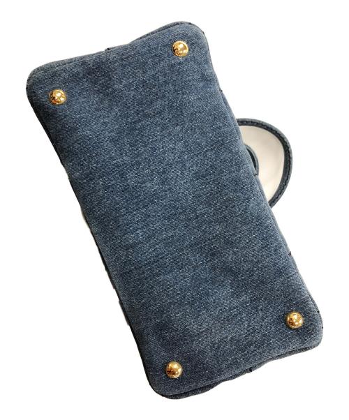 PRADA（プラダ）PRADA (プラダ) 2WAYバッグ トートバッグ ショルダーバッグ CANAPA（カナパ） インディゴ サイズ:実寸サイズにてご確認ください。の古着・服飾アイテム