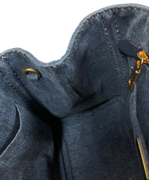 PRADA（プラダ）PRADA (プラダ) 2WAYバッグ トートバッグ ショルダーバッグ CANAPA（カナパ） インディゴ サイズ:実寸サイズにてご確認ください。の古着・服飾アイテム