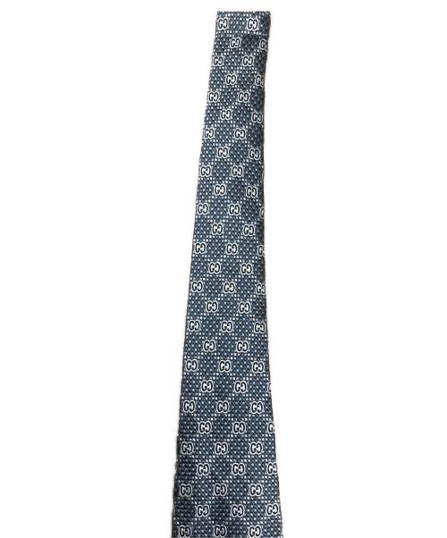 GUCCI（グッチ）GUCCI (グッチ) ネクタイ GG ブラック サイズ:実寸サイズにご確認ください。の古着・服飾アイテム