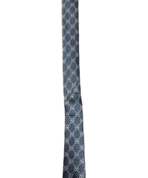 GUCCI（グッチ）GUCCI (グッチ) ネクタイ GG ブラック サイズ:実寸サイズにご確認ください。の古着・服飾アイテム