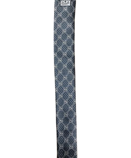 GUCCI（グッチ）GUCCI (グッチ) ネクタイ GG ブラック サイズ:実寸サイズにご確認ください。の古着・服飾アイテム