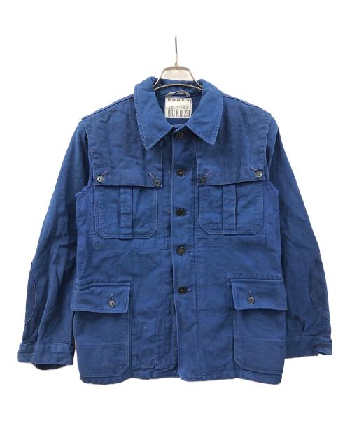 RODEX BUND ZB（ロデックス バンド ZB）RODEX BUND ZB (ロデックス バンド ZB) ドイツ軍 (ドイツグン) ロガージャケット ネイビー サイズ:実寸サイズにてご確認ください。の古着・服飾アイテム