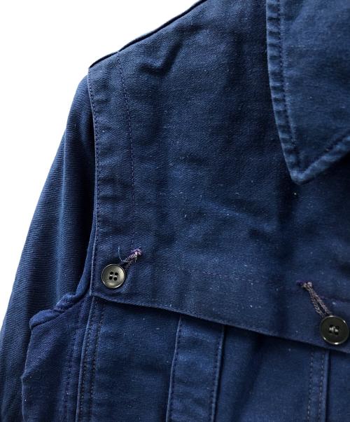 RODEX BUND ZB（ロデックス バンド ZB）RODEX BUND ZB (ロデックス バンド ZB) ドイツ軍 (ドイツグン) ロガージャケット ネイビー サイズ:実寸サイズにてご確認ください。の古着・服飾アイテム