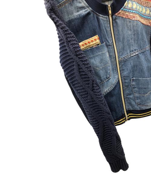 Desigual（デシグアル）Desigual (デシグアル) デニムジャケット Xotic Laudio Woman Denim Jacket ブルー サイズ:EUR36の古着・服飾アイテム