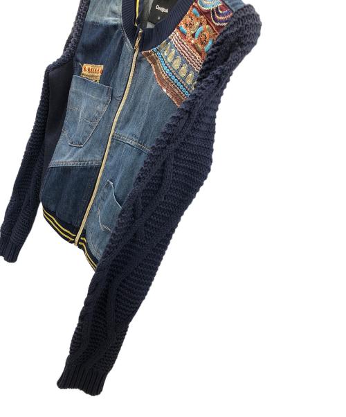 Desigual（デシグアル）Desigual (デシグアル) デニムジャケット Xotic Laudio Woman Denim Jacket ブルー サイズ:EUR36の古着・服飾アイテム
