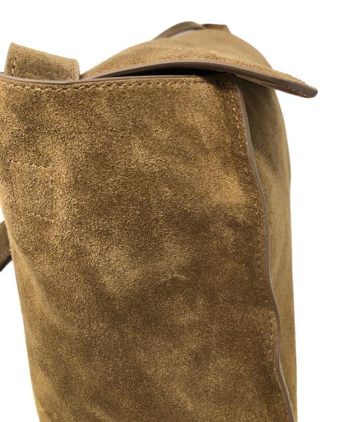 CANAL JEAN diggity（キャナル ジーン ディギティ）CANAL JEAN diggity (キャナル ジーン ディギティ) スエードフラップショルダーバッグ ブラウン サイズ:実寸サイズにてご確認下さい。の古着・服飾アイテム