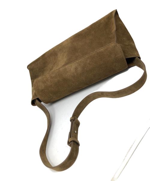 CANAL JEAN diggity（キャナル ジーン ディギティ）CANAL JEAN diggity (キャナル ジーン ディギティ) スエードフラップショルダーバッグ ブラウン サイズ:実寸サイズにてご確認下さい。の古着・服飾アイテム