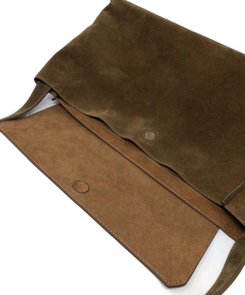 CANAL JEAN diggity（キャナル ジーン ディギティ）CANAL JEAN diggity (キャナル ジーン ディギティ) スエードフラップショルダーバッグ ブラウン サイズ:実寸サイズにてご確認下さい。の古着・服飾アイテム