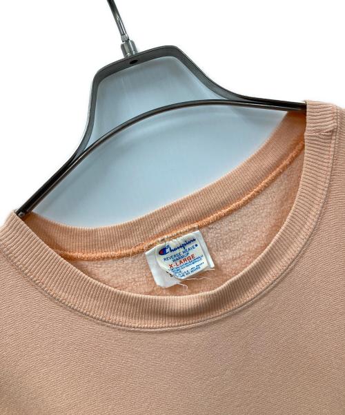Champion（チャンピオン）Champion (チャンピオン) 80s リバースウィーブスウェット ピンク サイズ:XLの古着・服飾アイテム