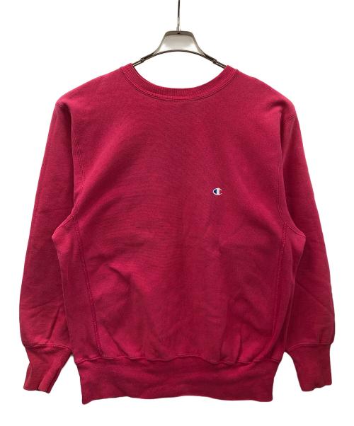 Champion（チャンピオン）Champion (チャンピオン) 90s リバースウィーブスウェット ピンク サイズ:X-LARGEの古着・服飾アイテム