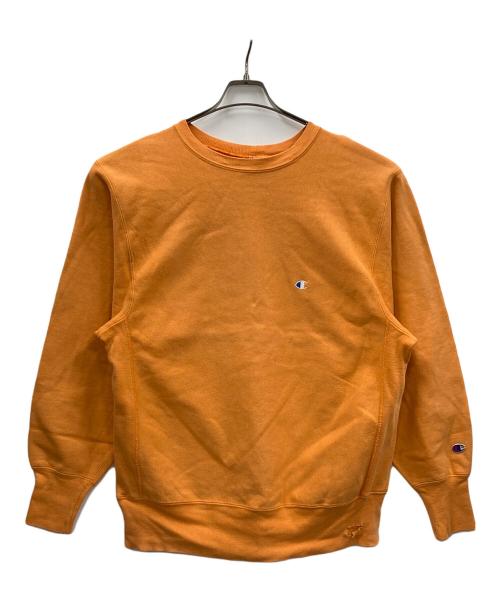 Champion（チャンピオン）Champion (チャンピオン) 90s リバースウィーブスウェット オレンジ サイズ:XLの古着・服飾アイテム