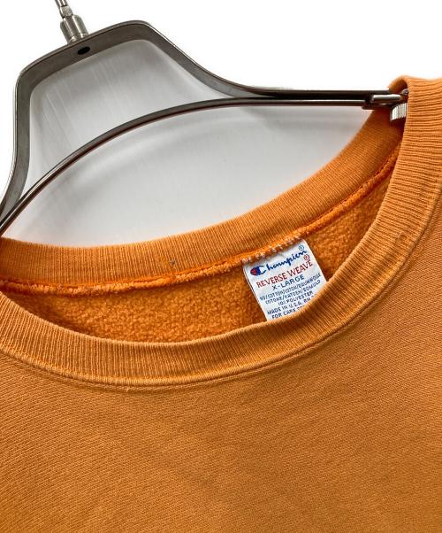 Champion（チャンピオン）Champion (チャンピオン) 90s リバースウィーブスウェット オレンジ サイズ:XLの古着・服飾アイテム