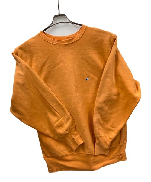 Champion（チャンピオン）Champion (チャンピオン) 90s リバースウィーブスウェット オレンジ サイズ:XLの古着・服飾アイテム