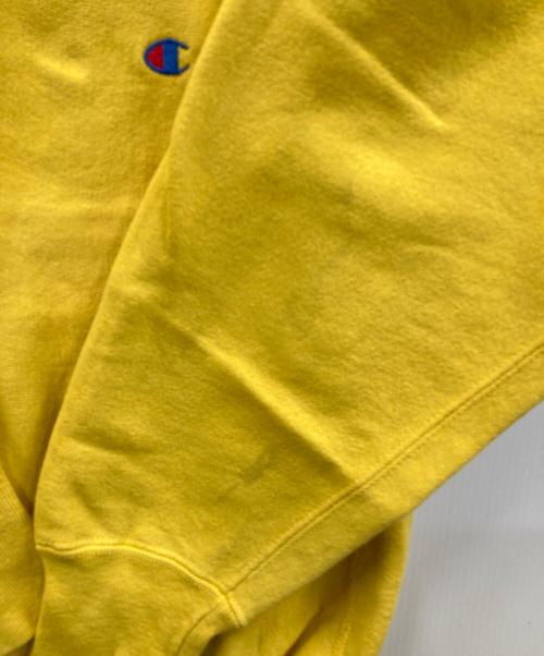 Champion（チャンピオン）Champion (チャンピオン) 90s リバースウィーブスウェット イエロー サイズ:Mの古着・服飾アイテム