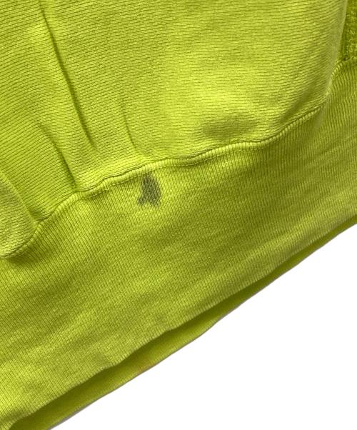 Champion（チャンピオン）Champion (チャンピオン) 90s リバースウィーブスウェット 黄緑 サイズ:XLの古着・服飾アイテム