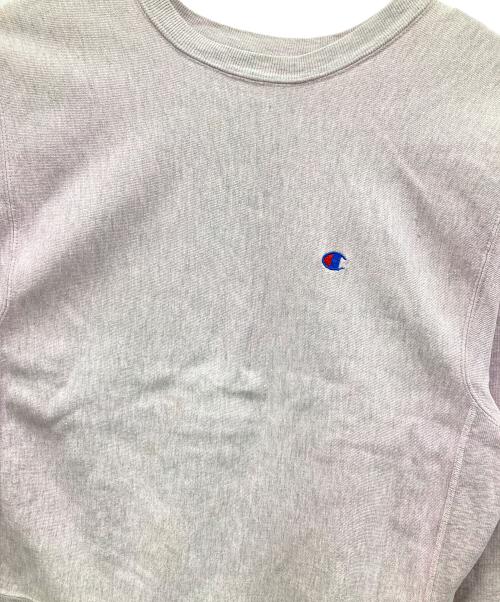 Champion（チャンピオン）Champion (チャンピオン) 80s リバースウィーブスウェット ピンク×グレー サイズ:Lの古着・服飾アイテム