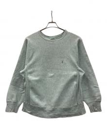 Champion（チャンピオン）の古着「80s リバースウィーブスウェット」｜グリーン×グレー