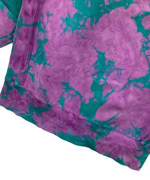 Champion（チャンピオン）Champion (チャンピオン) 90s リバースウィーブスウェット パープル×グリーン サイズ:XLの古着・服飾アイテム