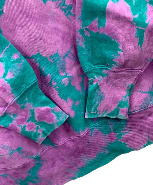 Champion（チャンピオン）Champion (チャンピオン) 90s リバースウィーブスウェット パープル×グリーン サイズ:XLの古着・服飾アイテム