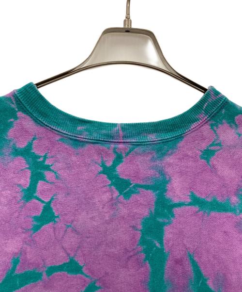 Champion（チャンピオン）Champion (チャンピオン) 90s リバースウィーブスウェット パープル×グリーン サイズ:XLの古着・服飾アイテム